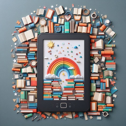 Image dipicting dipicting making bokks Kindle friendly